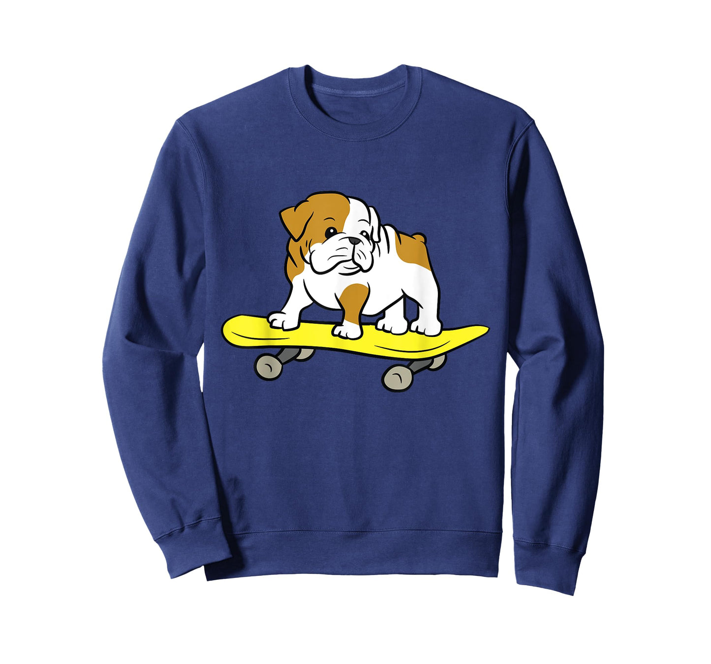 English Bulldog Skateboarding Dog Skater Bulldog T-Shirt
