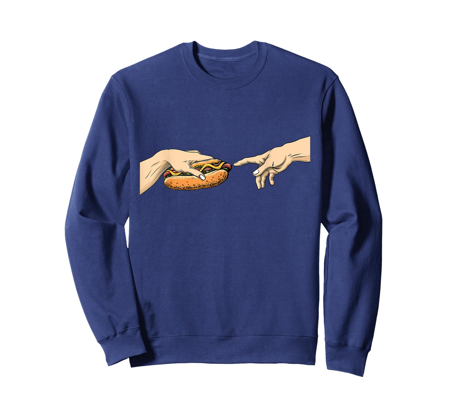 Creation of Hot Dog - Hot Dog Lover Fast Food Wiener T-Shirt for Men Women Girls Kids