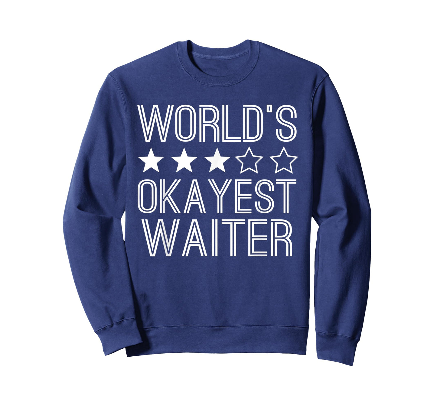 Worlds Okayest Waiter Funny Waiter T-Shirt