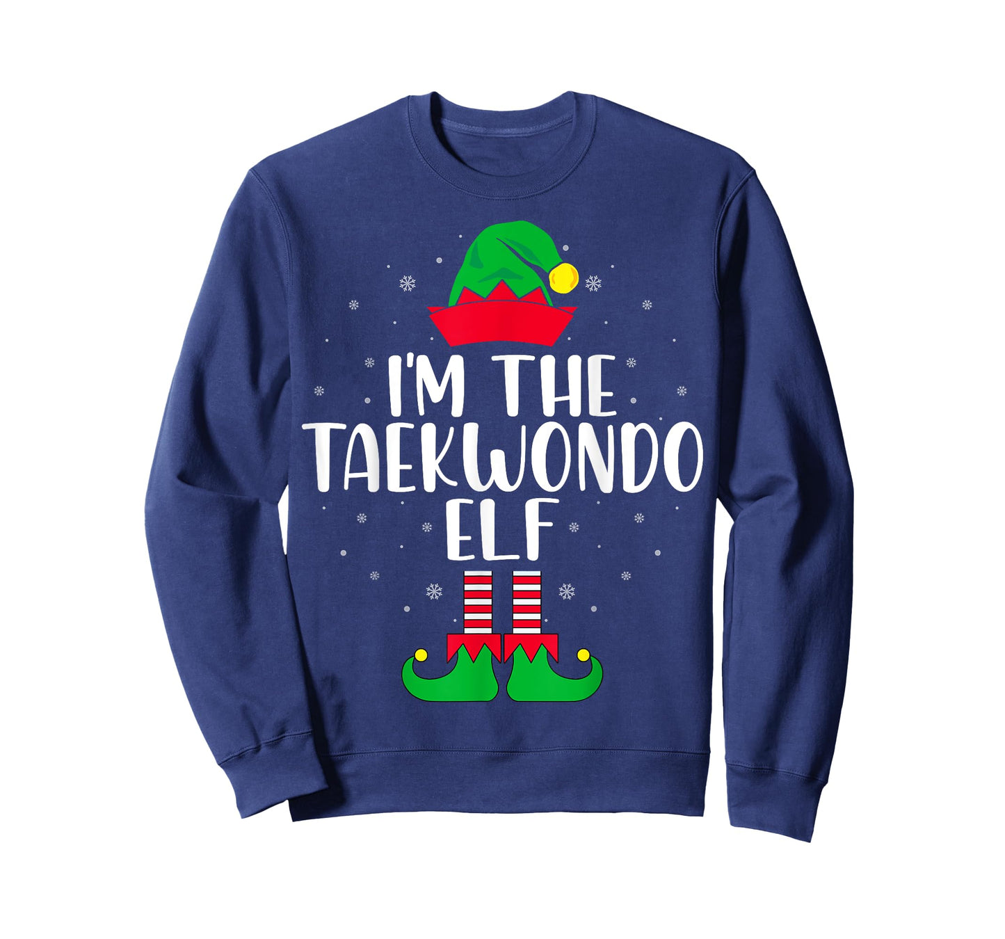 I'm The Taekwondo Elf - Martial Arts Taekwondo Lover Xmas T-Shirt