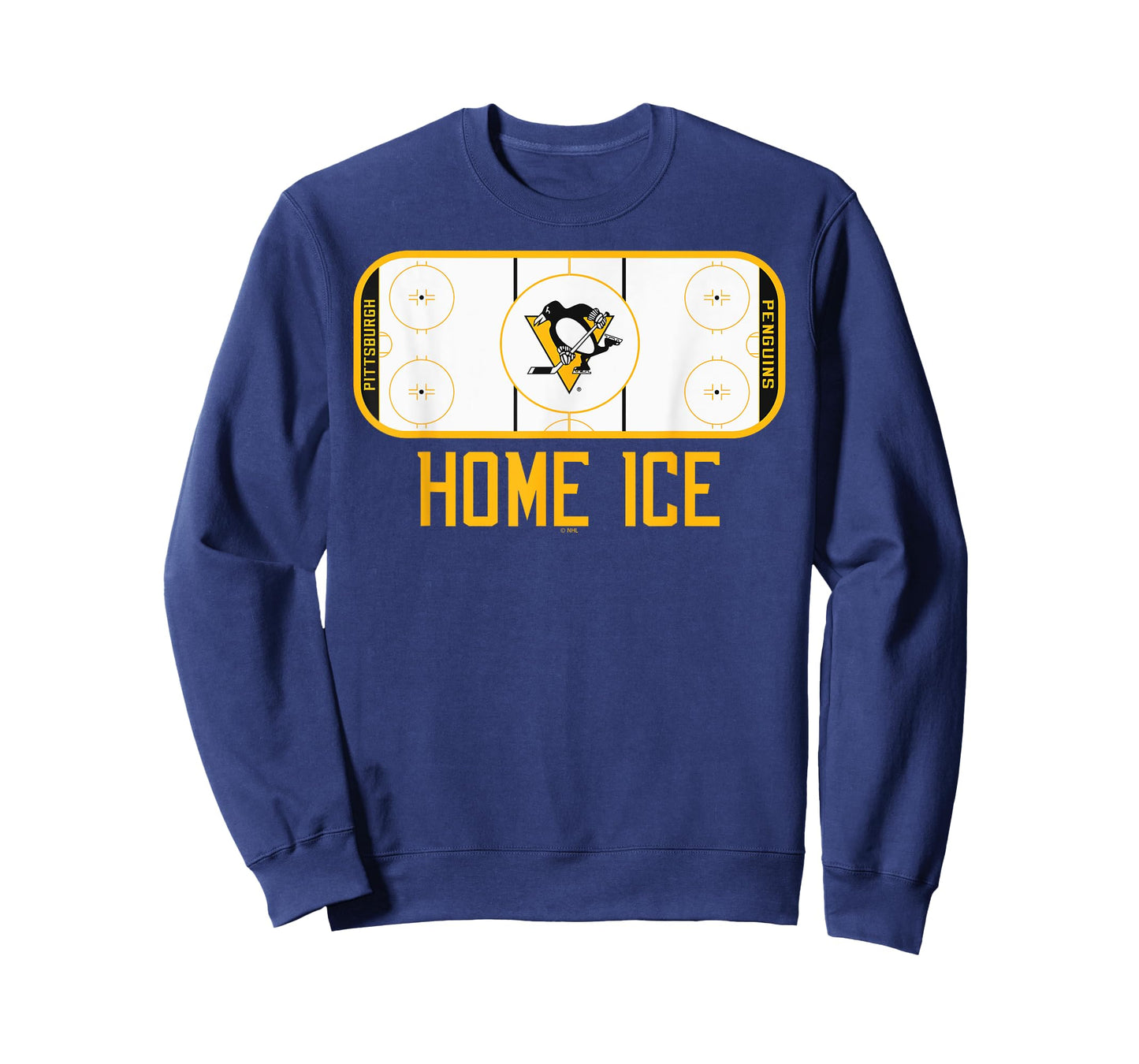 Pittsburgh Penguins Home Ice Dark Heather T-Shirt