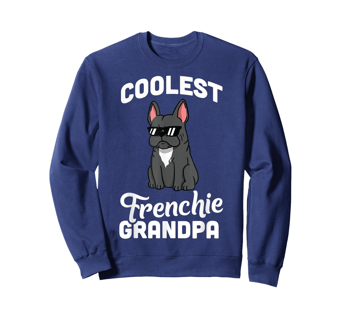 Coolest French Bulldog Grandpa T-Shirt Funny Dog Shirt T-Shirt