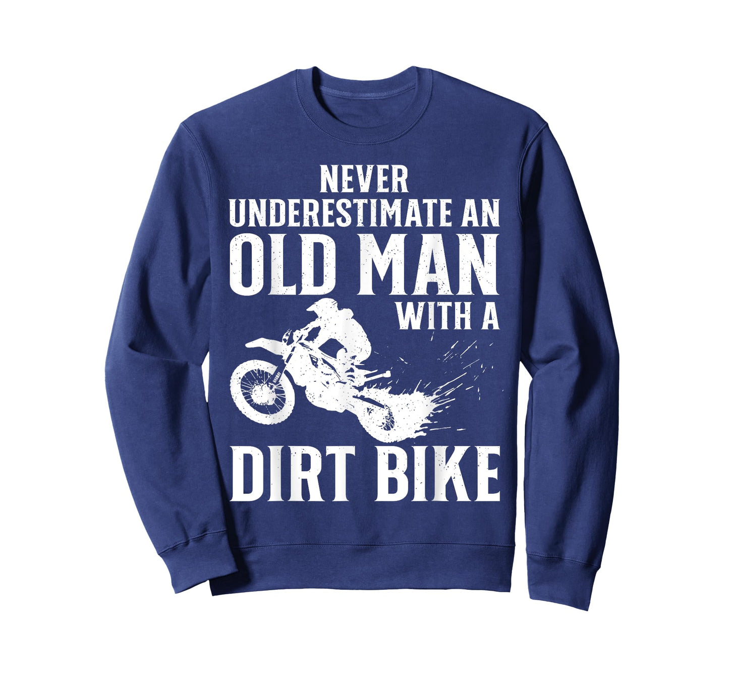 Funny Dirt Bike Art For Dirtbike Lover Men Grandpa Motorbike T-Shirt
