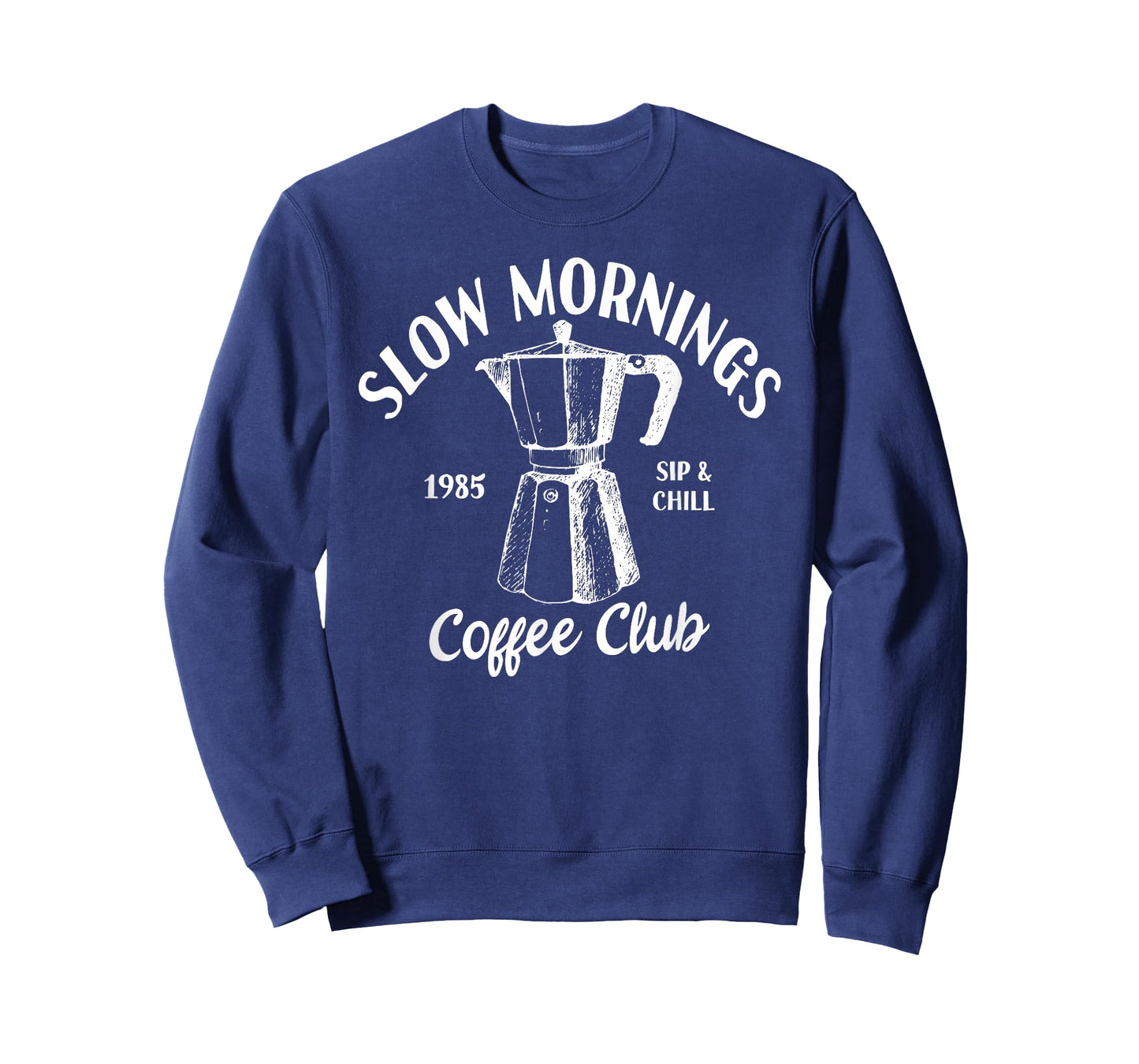 Slow Mornings Coffee Club | Coffee Lover Barista T-Shirt
