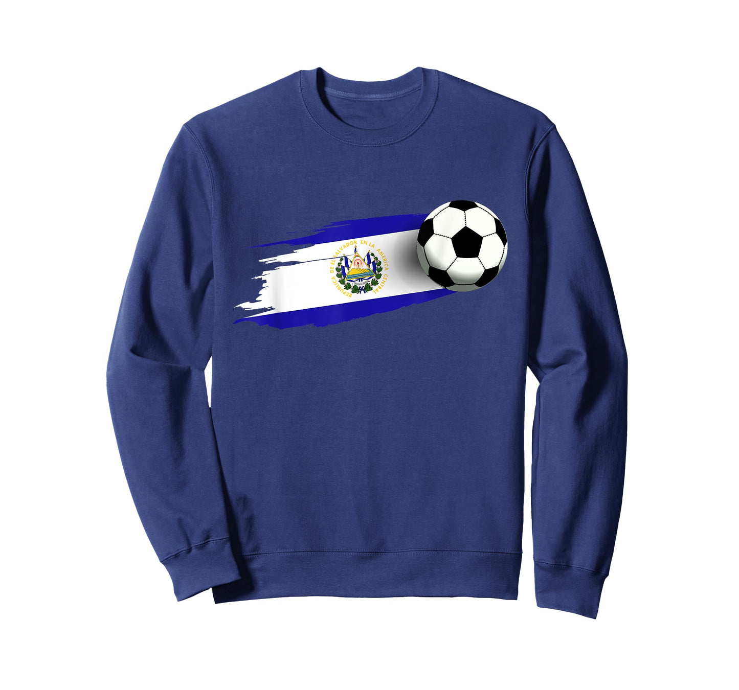 El Salvador Flag Jersey Salvadorean Soccer Team Salvadorean T-Shirt