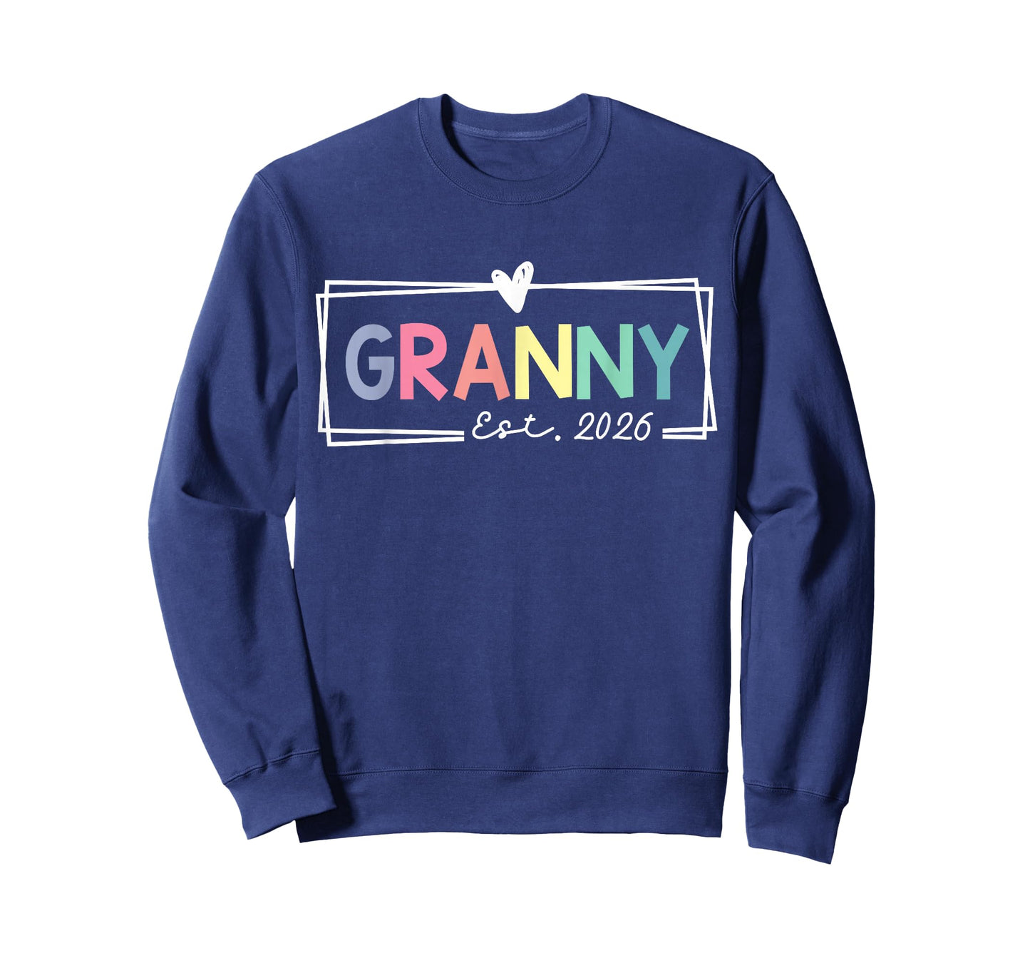 Granny Est 2026 Promoted To Grandma 2026 For Grandmother T-Shirt