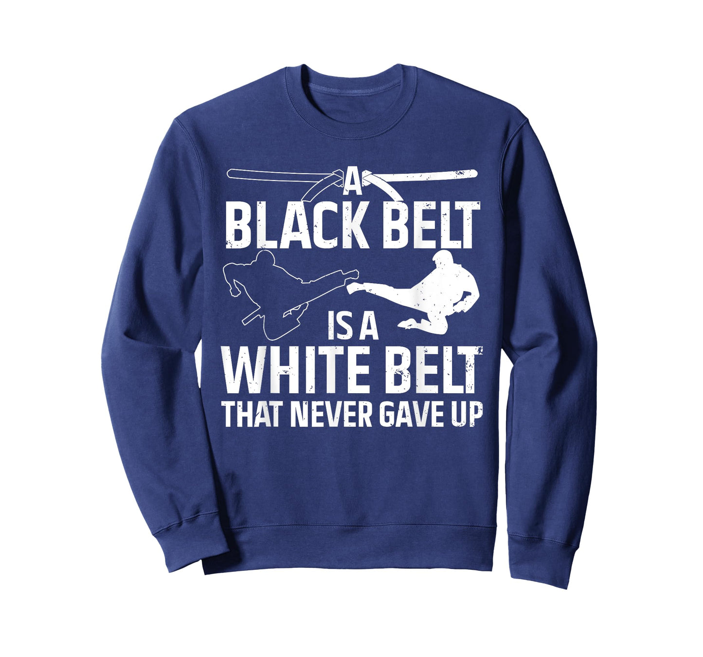 Funny Karate Design For Men Women Black Belt Martial Arts T-Shirt