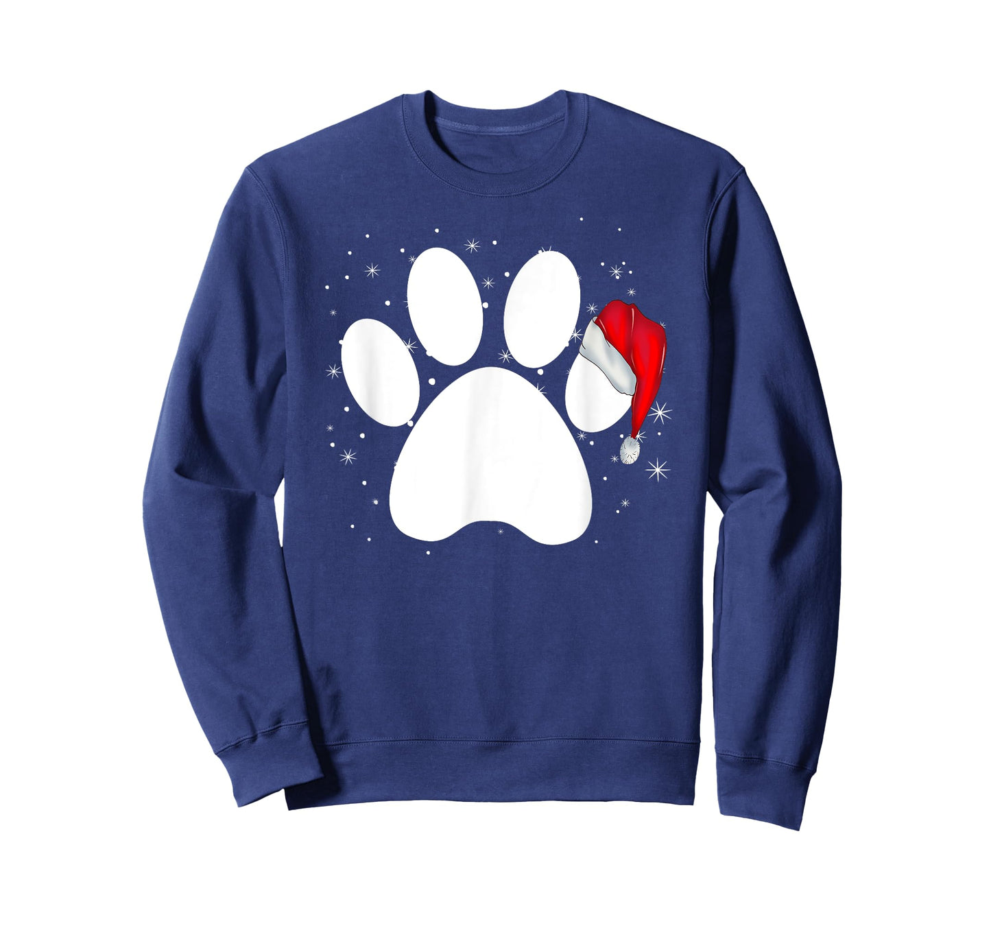 Paw Xmas Dog Christmas Funny Family Matching Outfits Dogs T-Shirt for Men Women Kids
