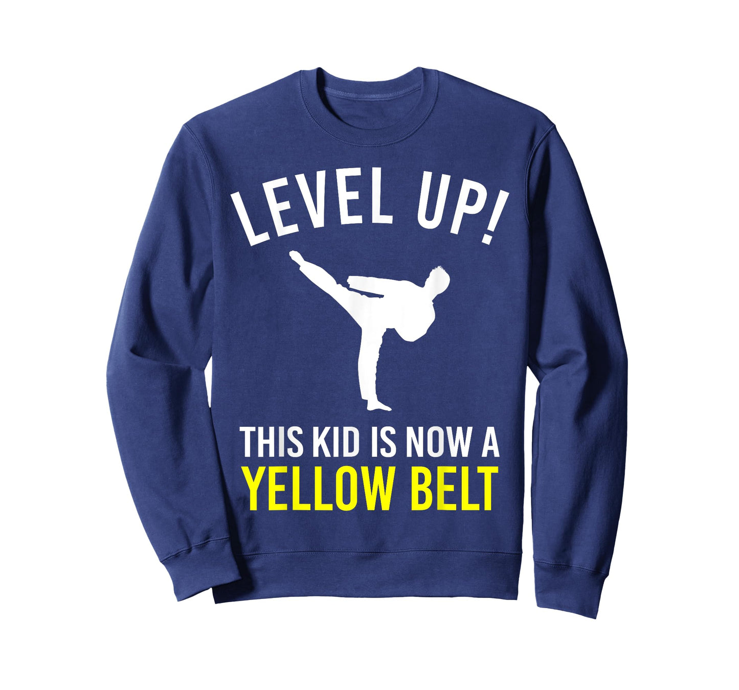 Level Up! This Kid is Now a Yellow Belt Karate Award T-Shirt