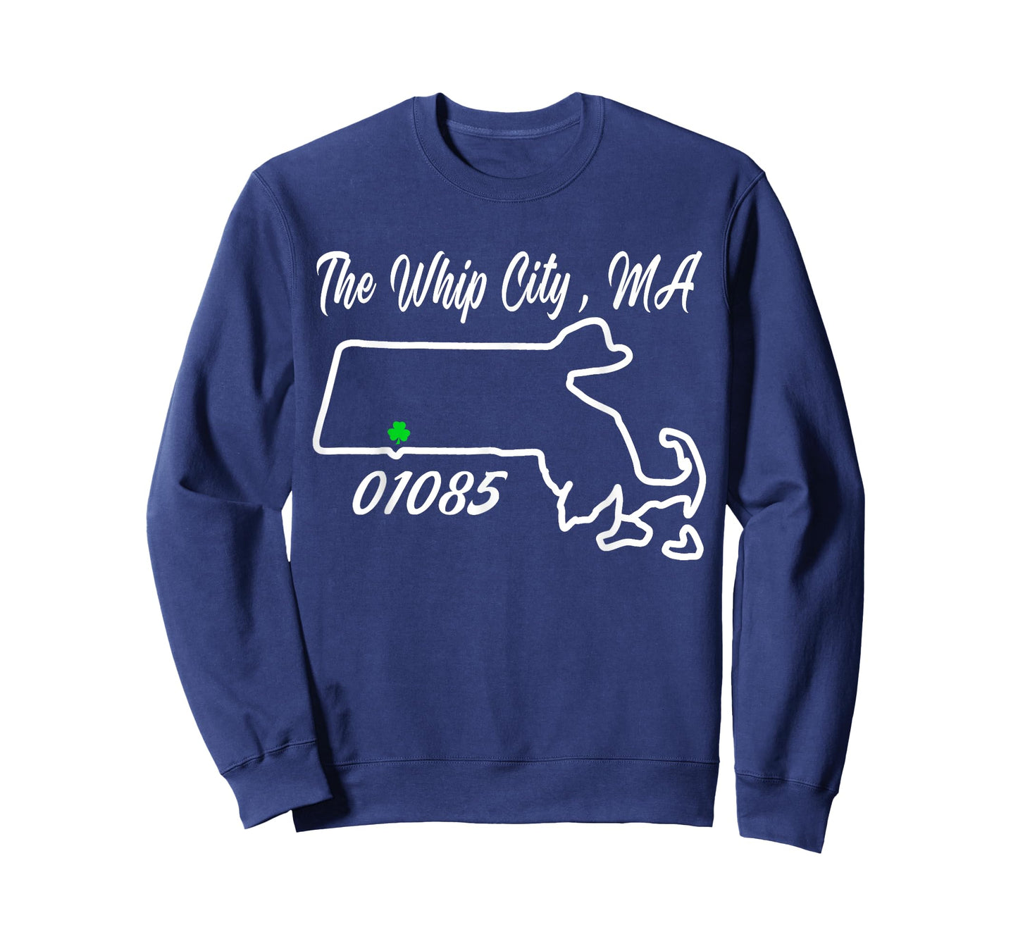 The Whip City, MA 01085 Cool State Pride T-Shirt