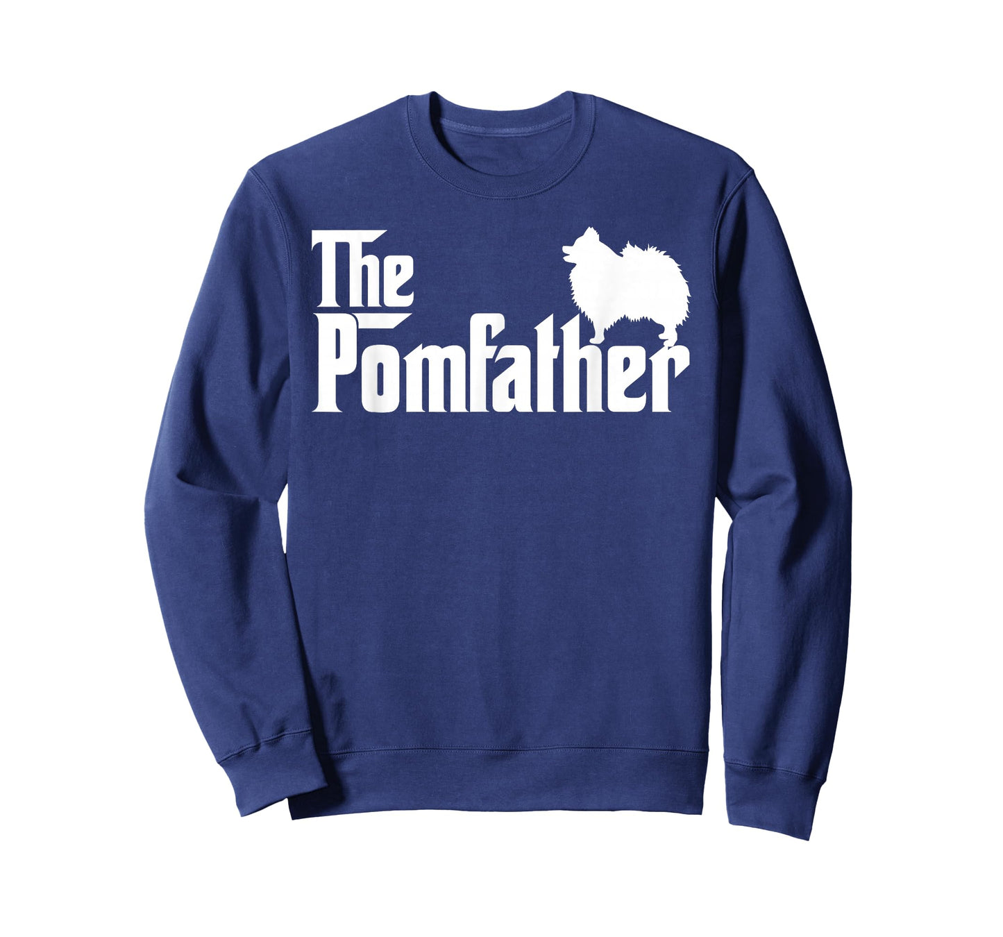 Mens Funny Pomeranian Father Dad The Pom Father Dog Lover T-Shirt Small
