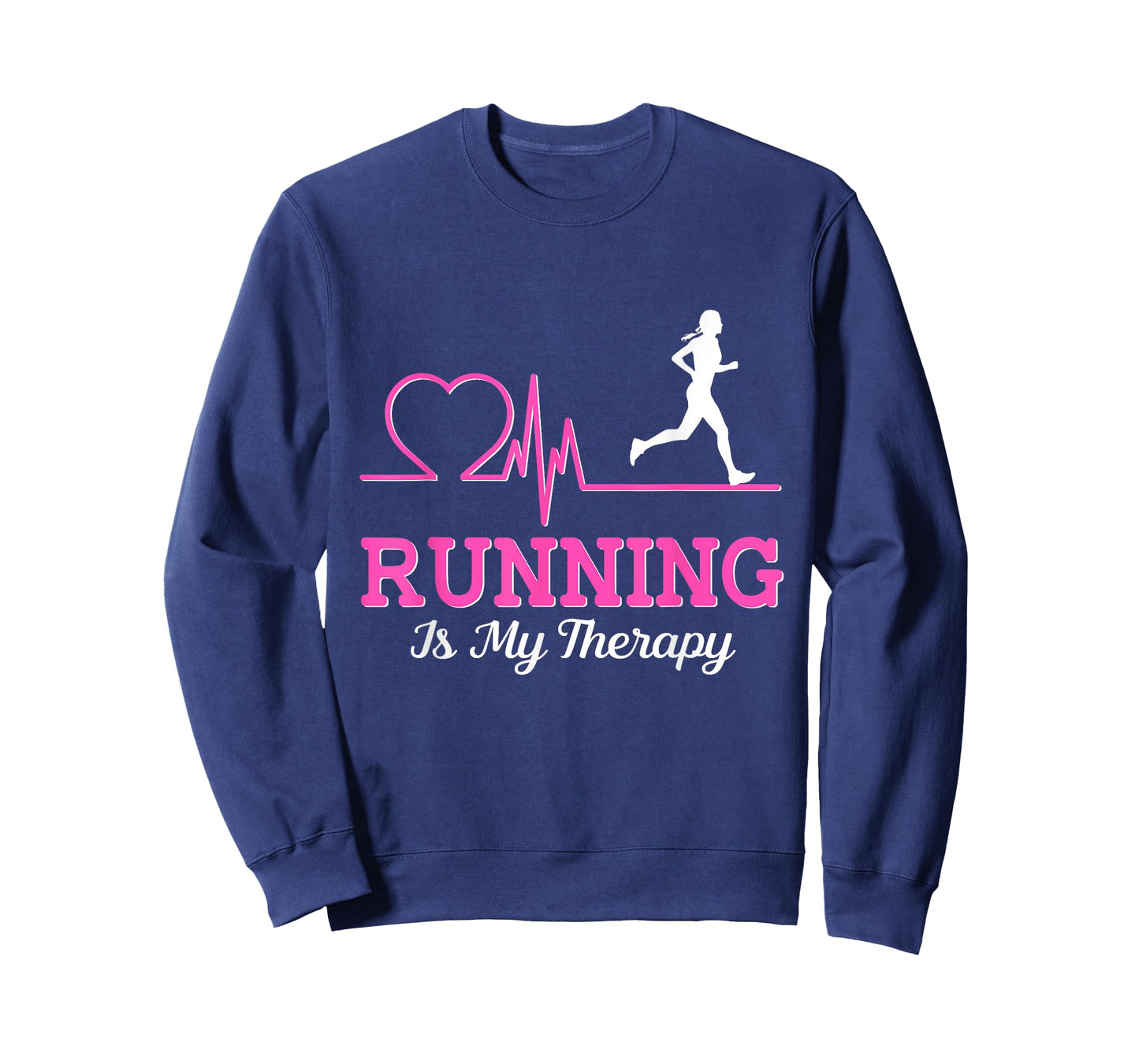 Running Is My Therapy Runner Jogging Sport Marathon Runner T-Shirt