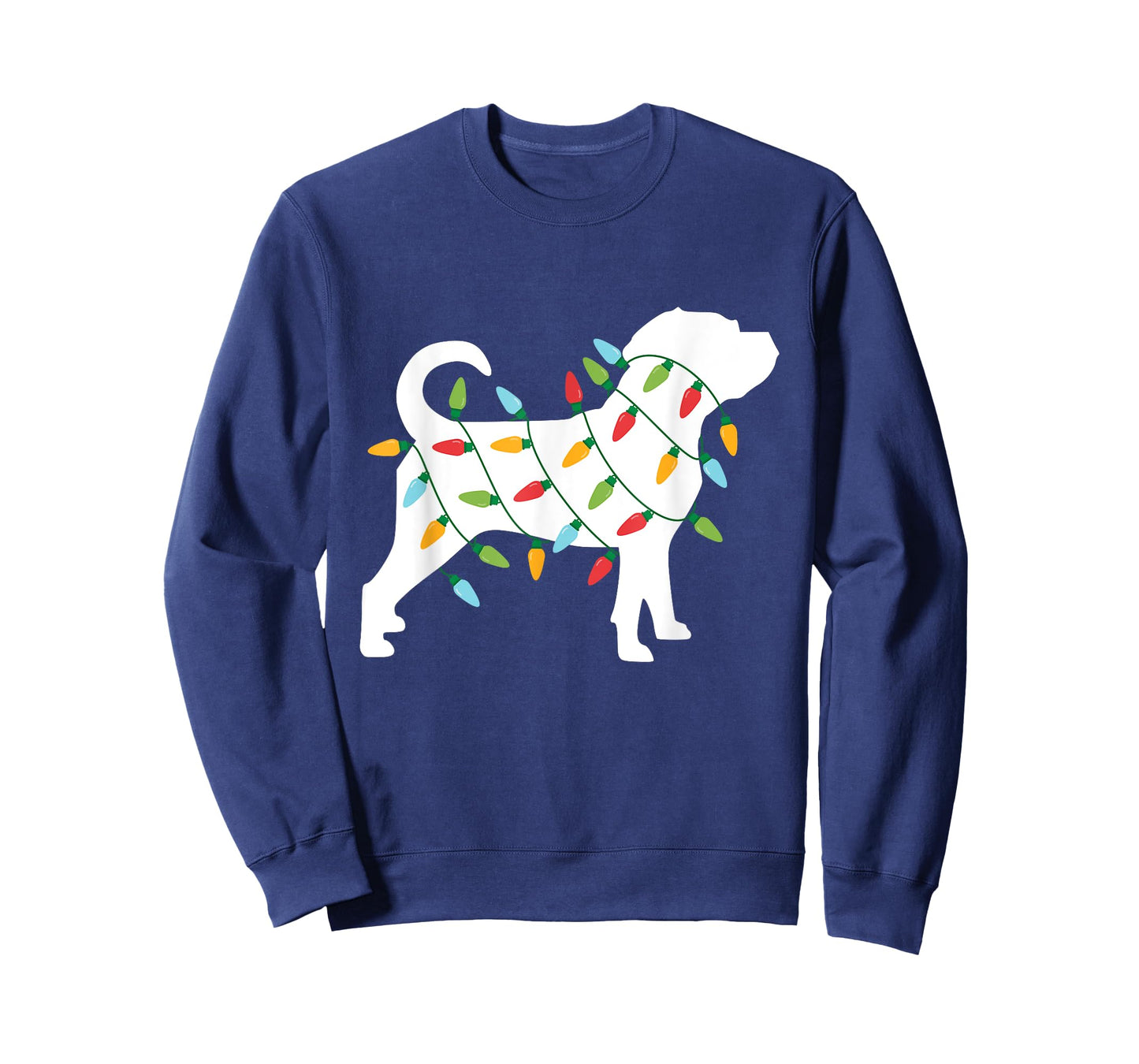 Christmas Lights Puggle T Shirt Cute Gifts for Dog Lovers T-Shirt for Men Women Kids