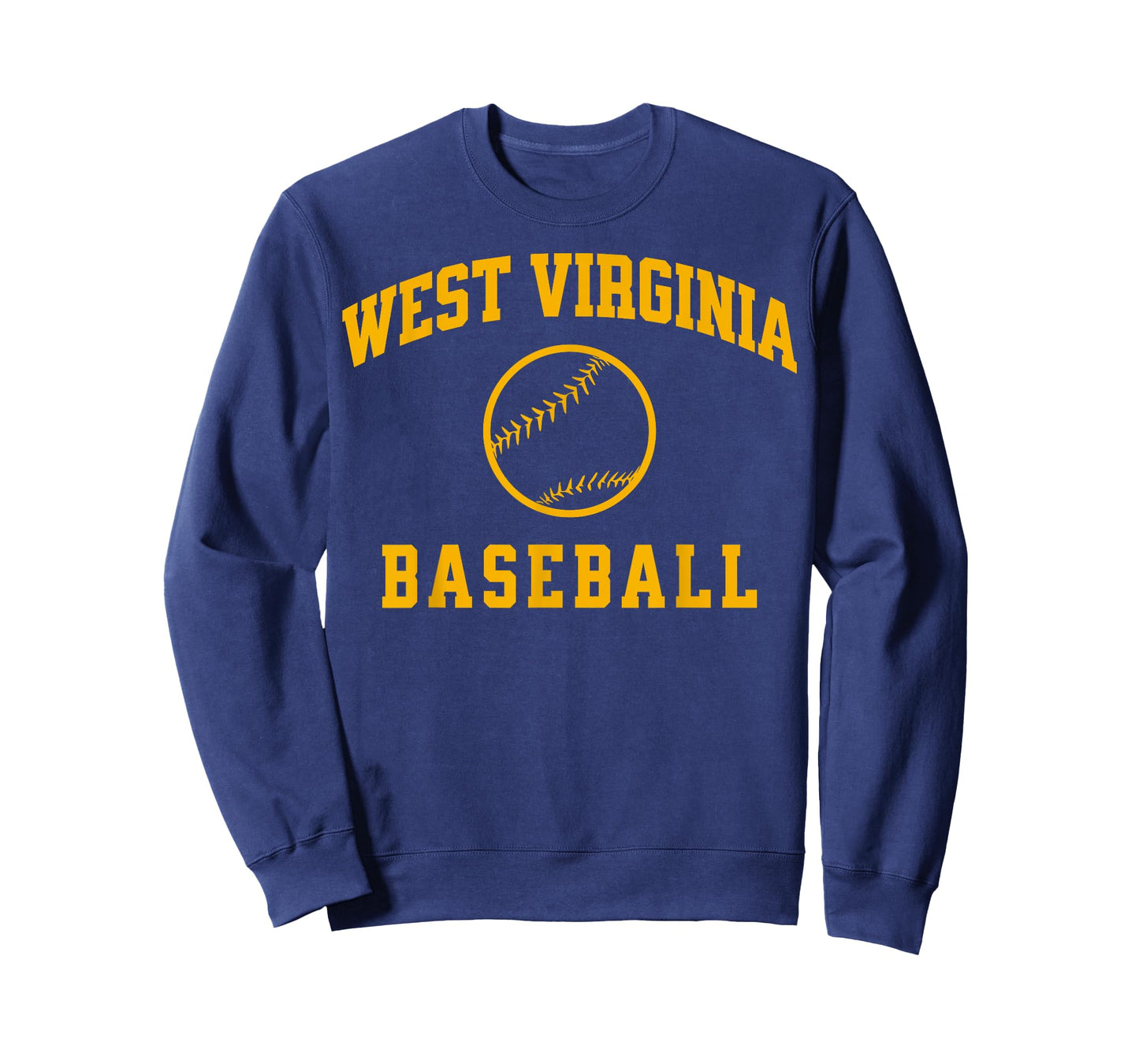 WV Gameday Baseball Player West Virginia Ball Team Fan Gear T-Shirt