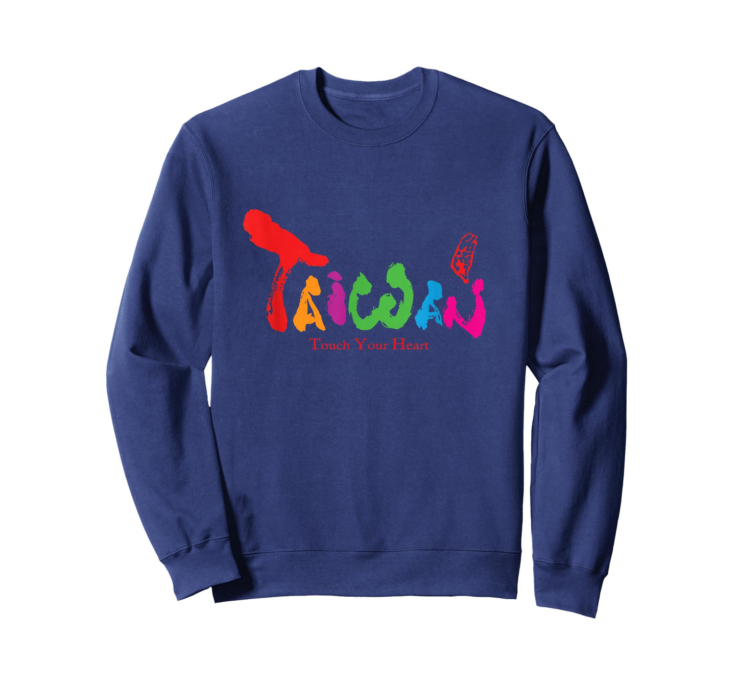 Taiwan Touch Your Heart Formosa I love Taiwan Graphic 我愛台灣 T-Shirt