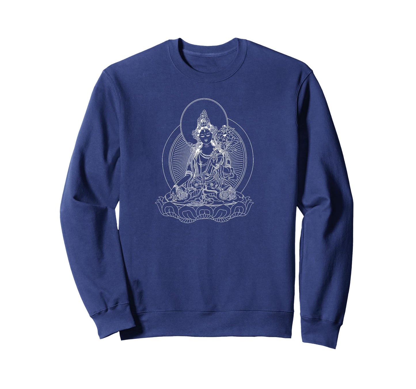 White Tara Bodhisattva T-Shirt Meditation Shirt T-Shirt
