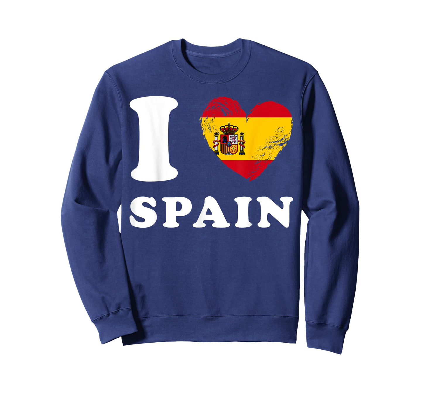 I Love Spain - Heart Flag Spain T-Shirt