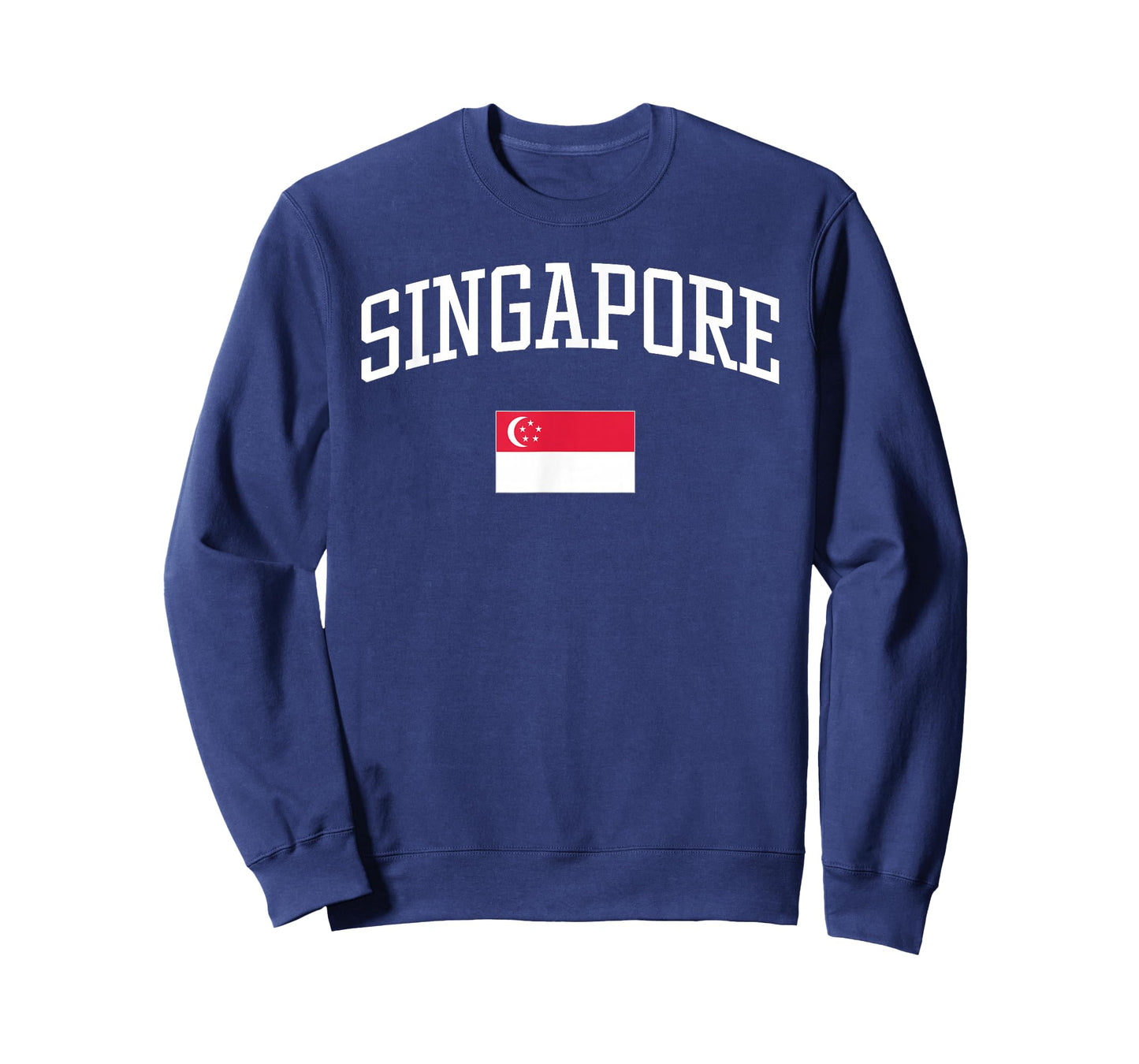 Vintage Flag of Singapore Love Your Country T-Shirt