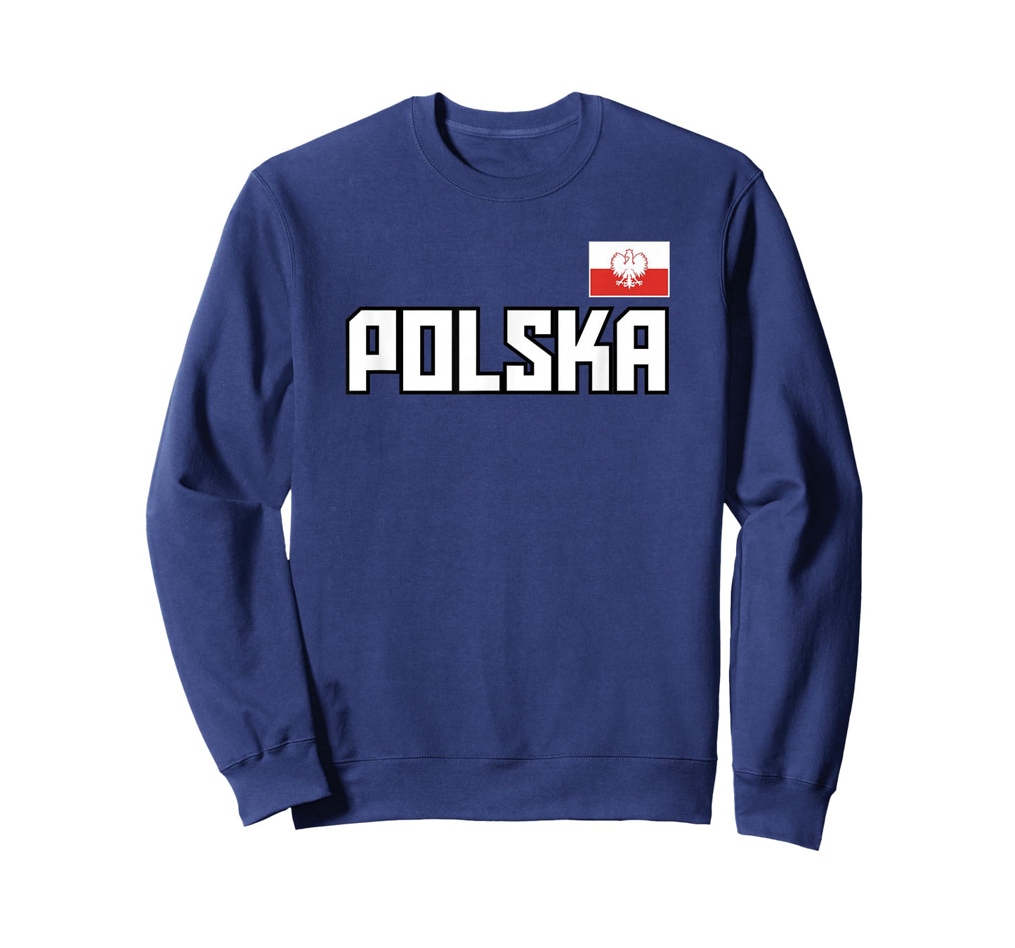 Polska Flag Poland Polish Pride Athletic Style Country T-Shirt