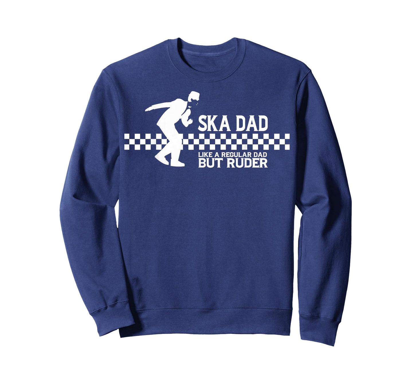 SKA DAD reggae ska clothing for men Skinhead Mod Ska T-Shirt