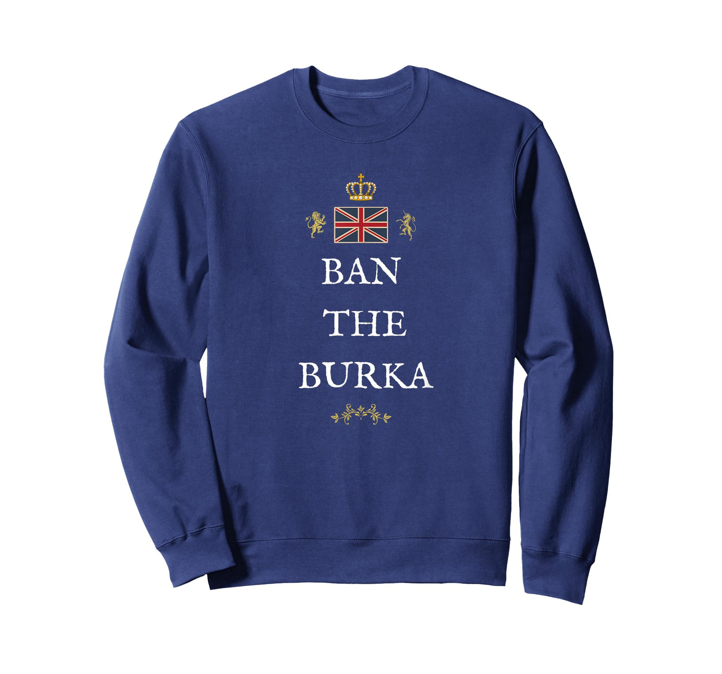 British Patriots Supporters Great Britain Pride BAN Burka T-Shirt
