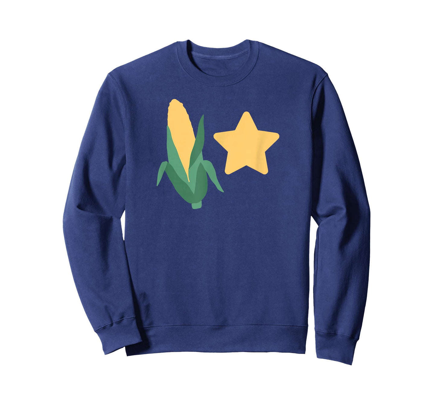Funny Corn Star Design for Everyday Home Style T-Shirt
