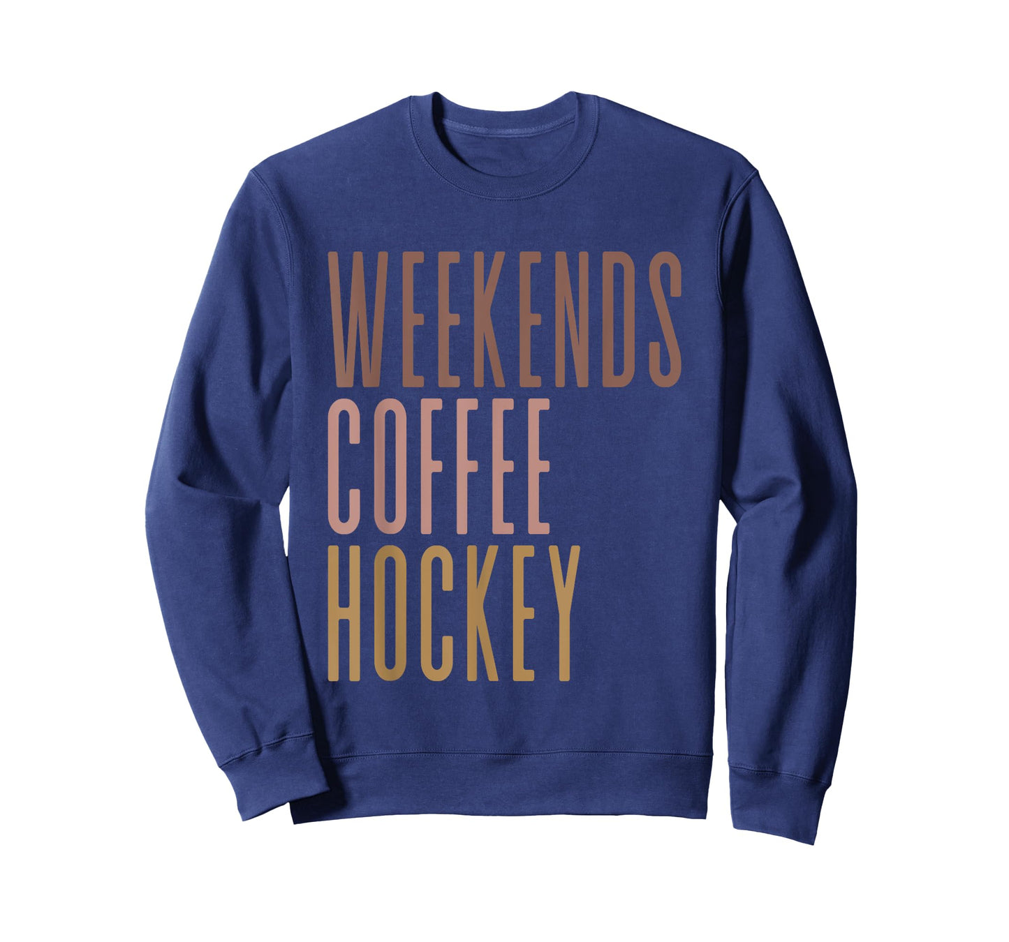 Weekends Coffee Hockey T-Shirt