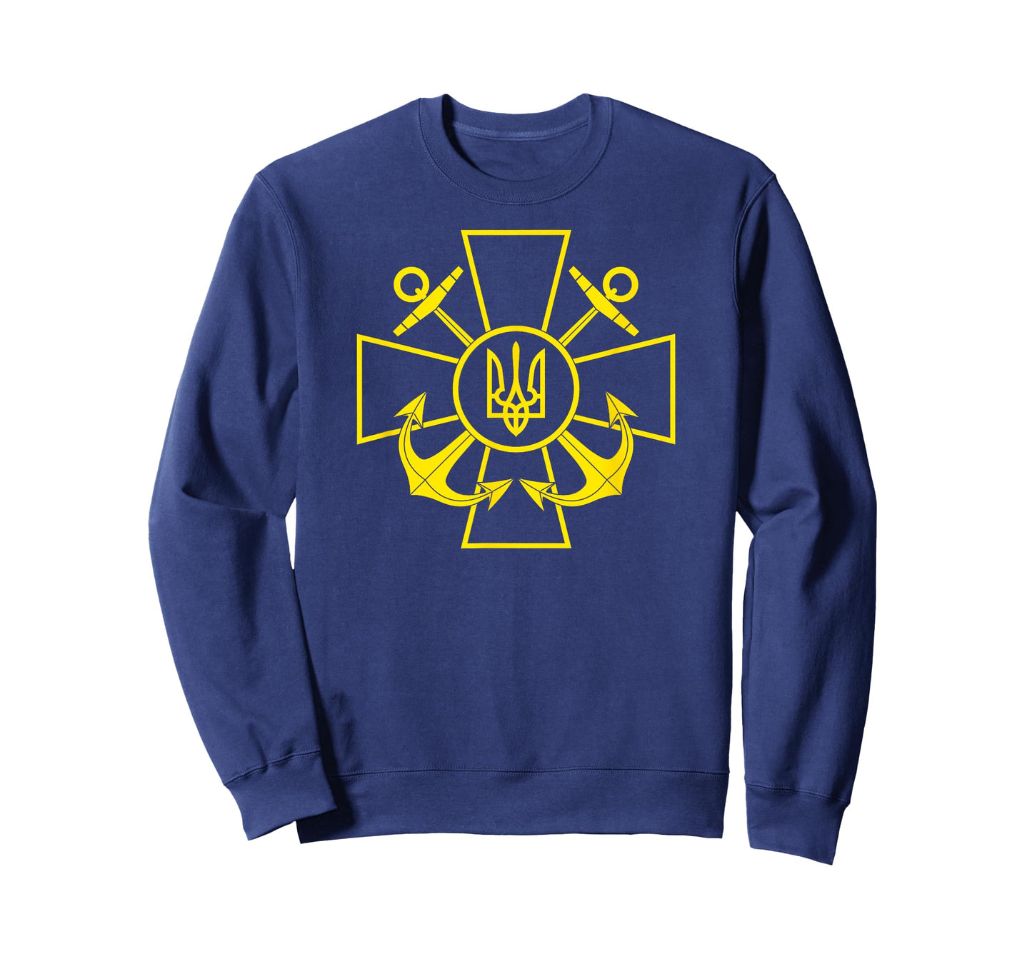 UKRAINIAN NAVY EMBLEM UKRAINE NAVY ARMED FORCES T-Shirt
