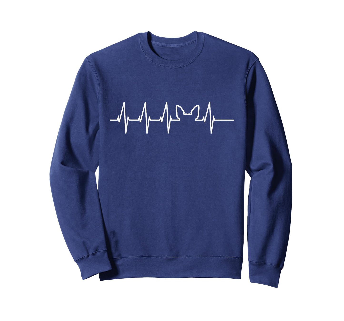 Cute Frenchie Heartbeat: Simple Cool / Trendy French Bulldog T-Shirt