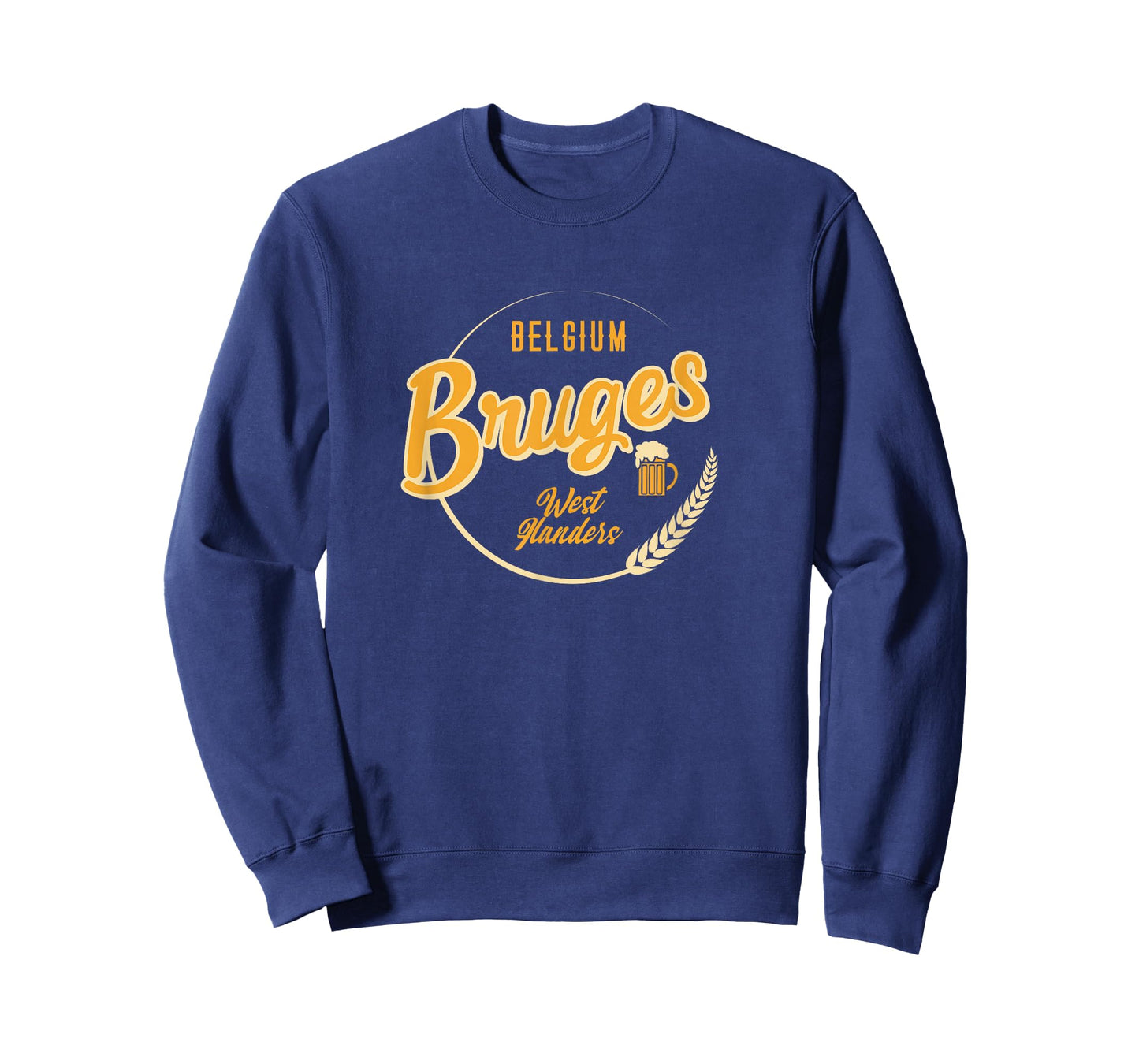 Bruges, Belgium - Belgian Retro Vacation T-Shirt