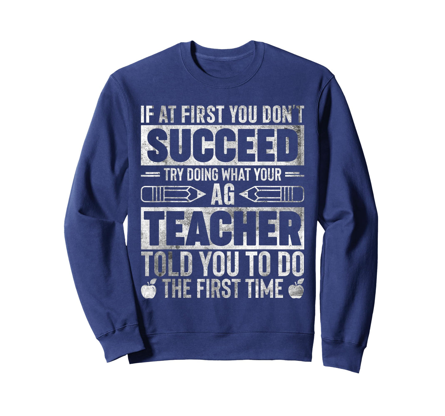 Agriculture Teacher If At First You Dont Succeed Ag Teacher T-Shirt for Men Women