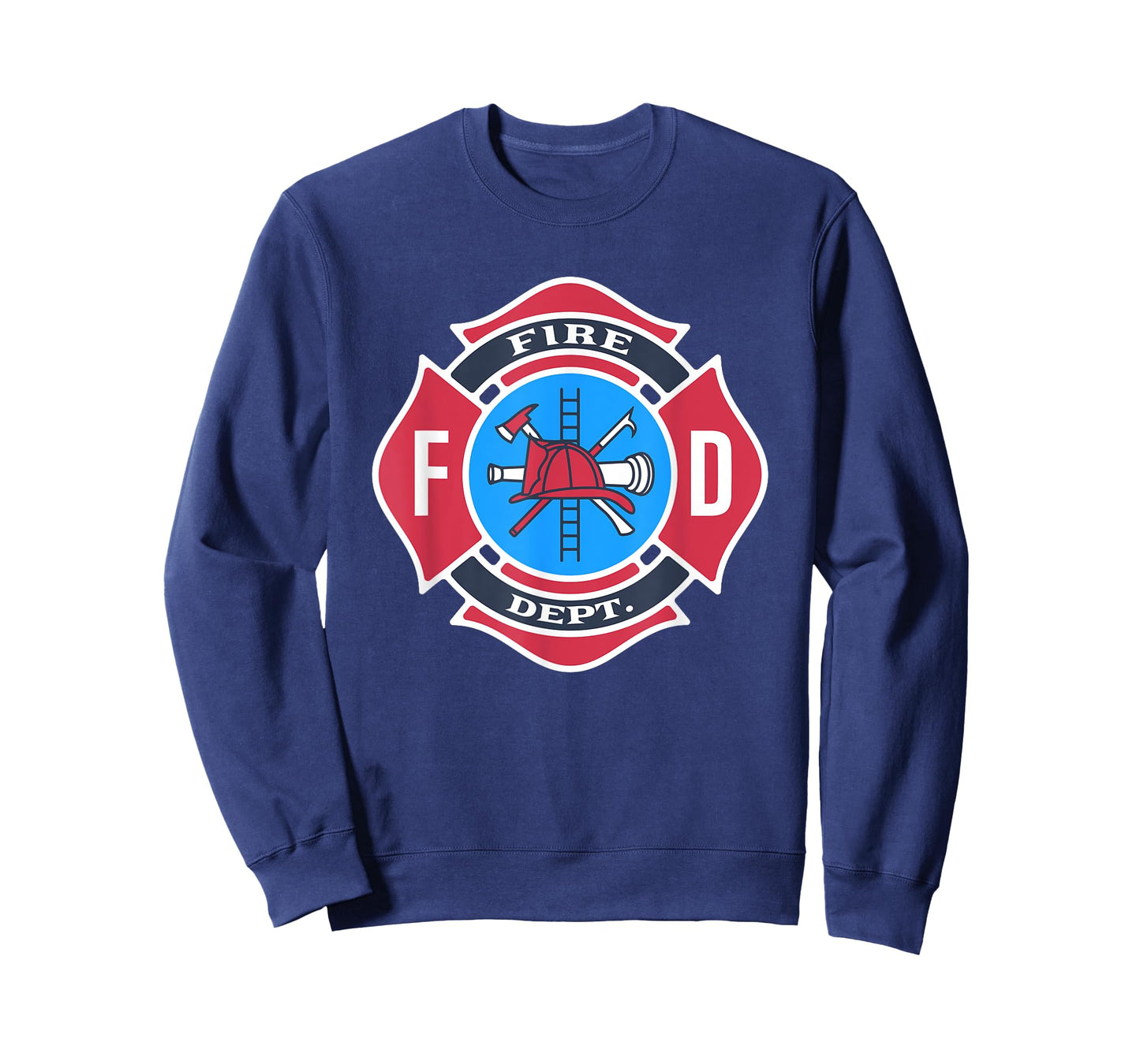 Fire Department Logo Fireman Firefighter Uniform Costume T-Shirt