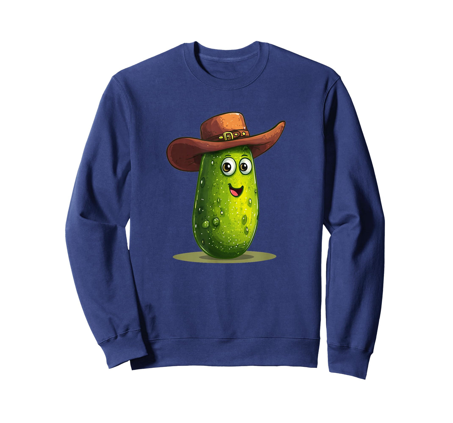 Awesome Wild West Pickle Costume with Cowboy Hat T-Shirt