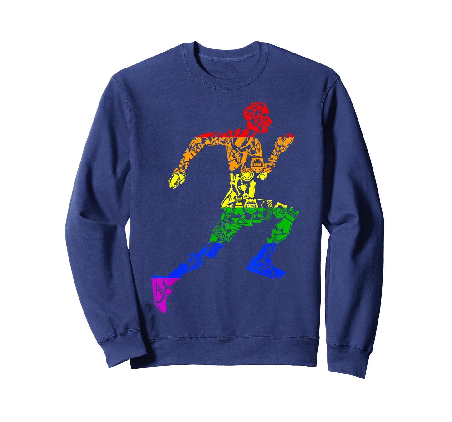 LGBT Gay Pride Rainbow Flag Gift - Running Gear Runner T-Shirt