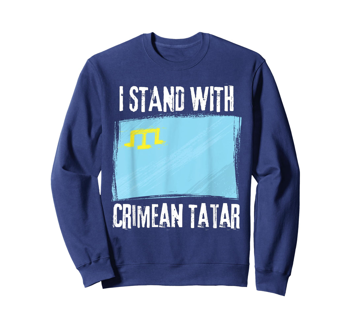 I Stand With Crimean Tatar Flag Crimean Tatars Flag T-Shirt