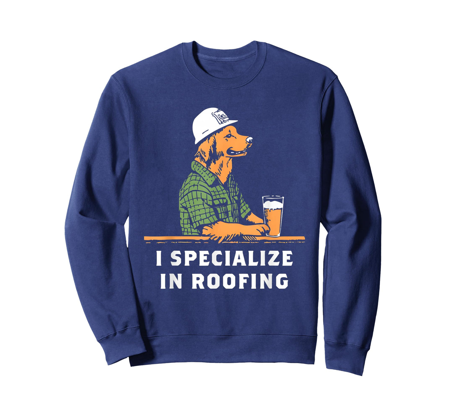 Dogs I Specialize In Roofing Funny Roofer Contractor Job T-Shirt