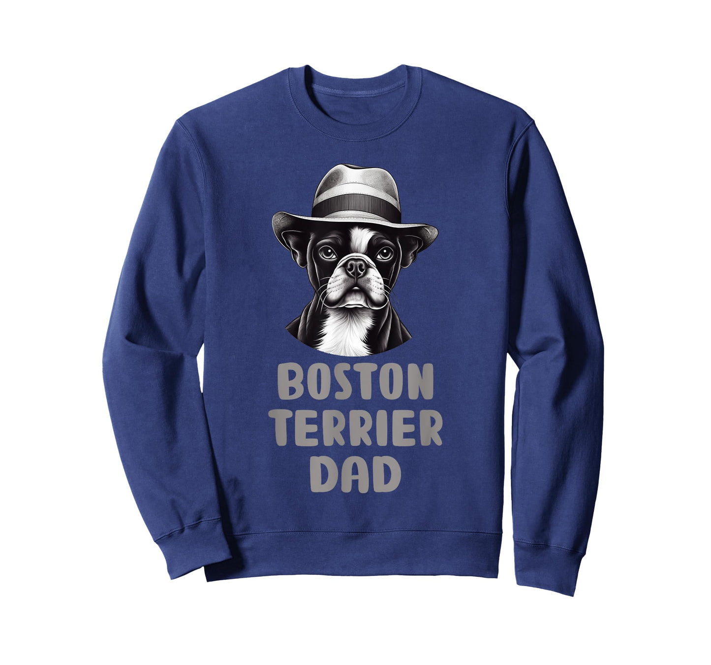 Cute Boston Terrier Dad Dog Lovers Gift Puppy Bostie Owner T-Shirt