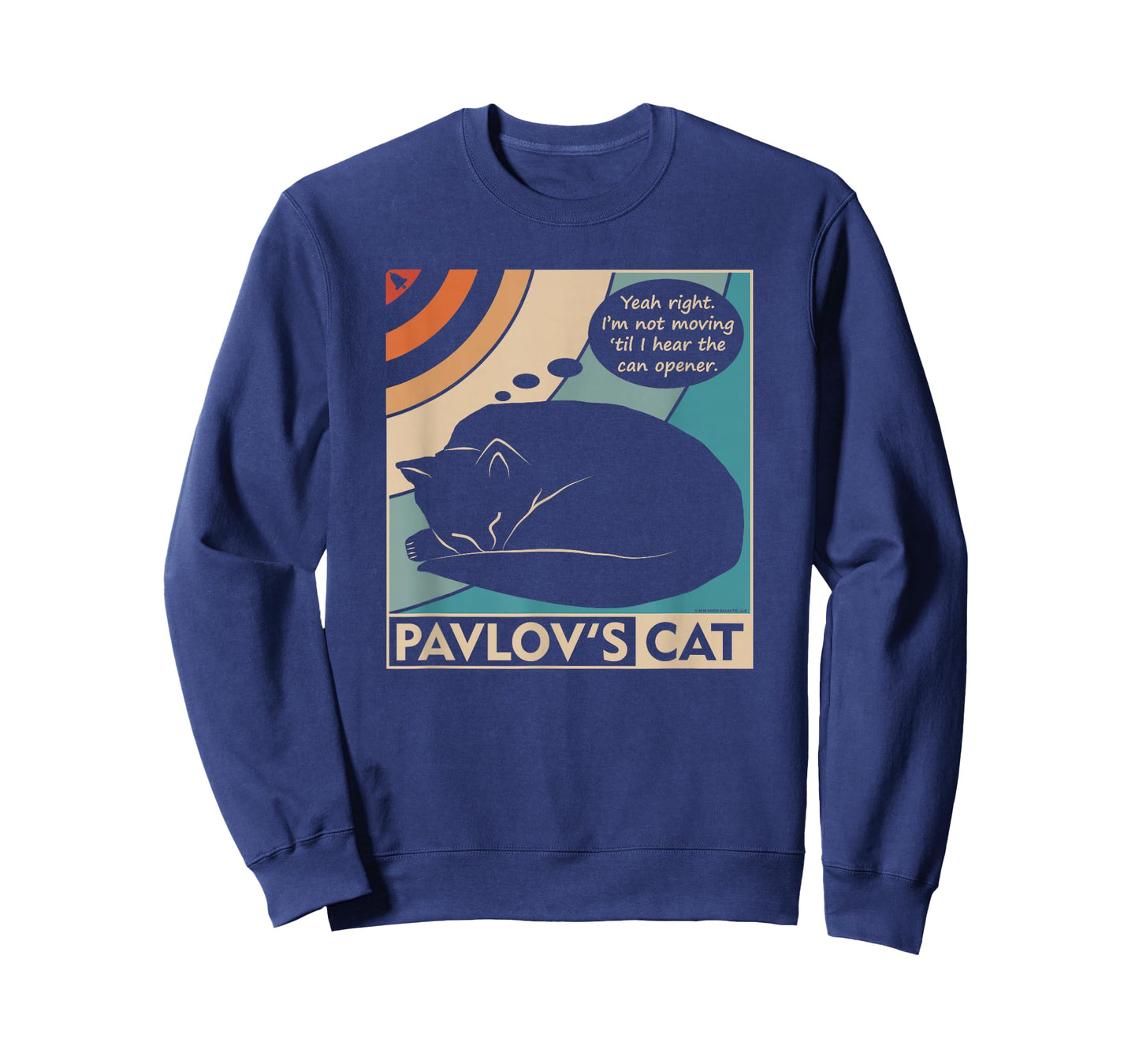 Pavlov's Cat Funny Psychology (clr) T-Shirt Small