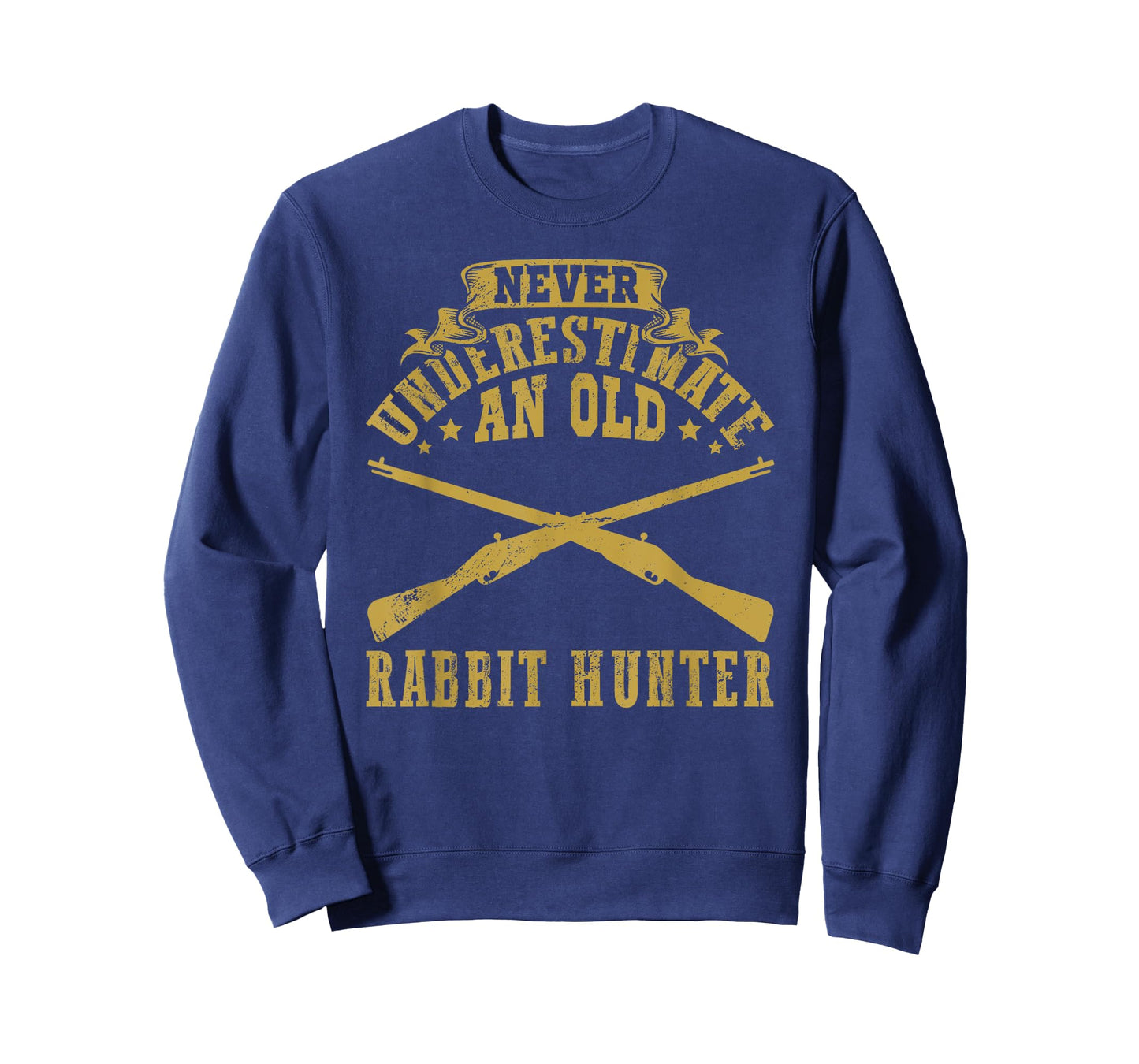 Never underestimate an old Rabbit Hunter Rabbit Hunting T-Shirt