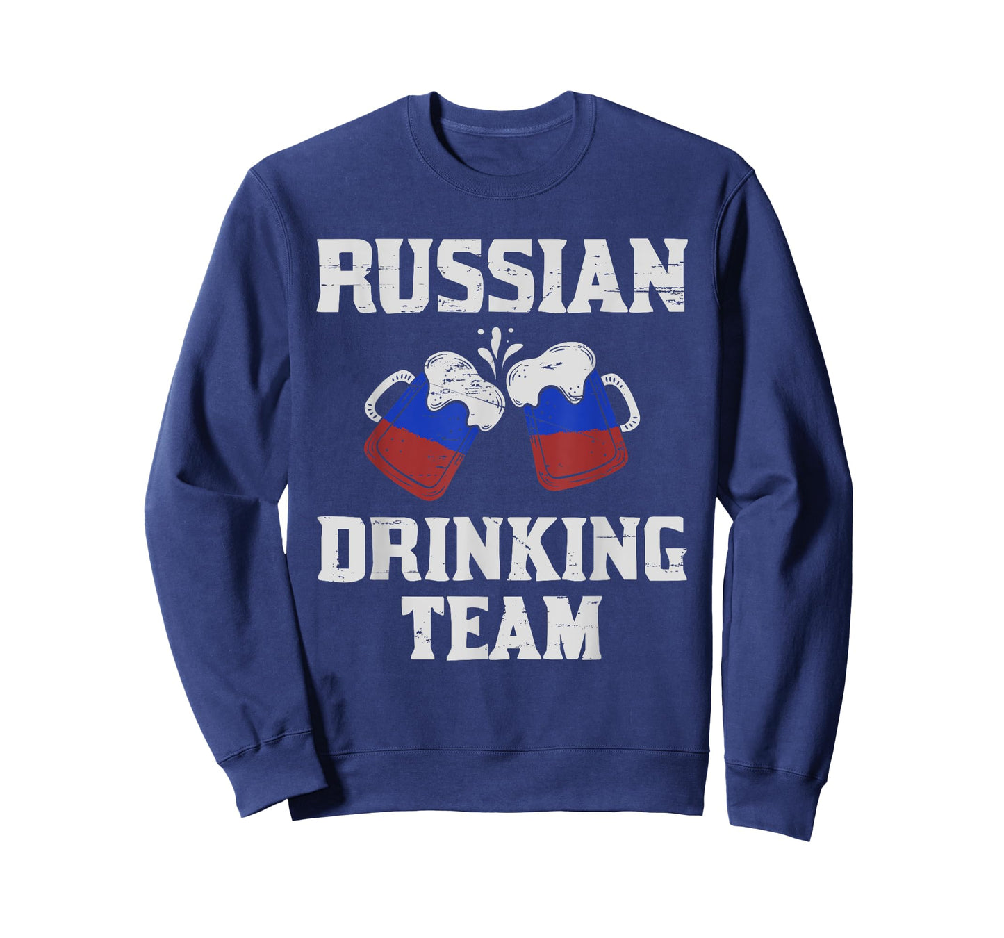 Russia Drinking Team design Russian Flag Country Beer Funny T-Shirt