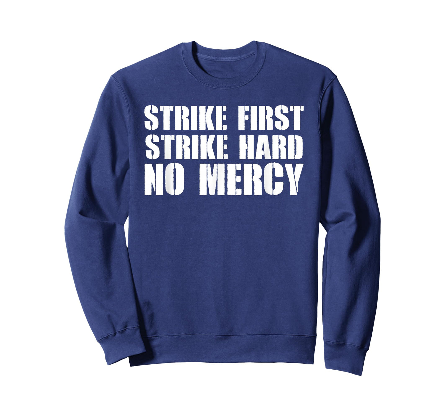 Strike First Strike Hard No Mercy Shirt Karate Dojo Cobra T-Shirt