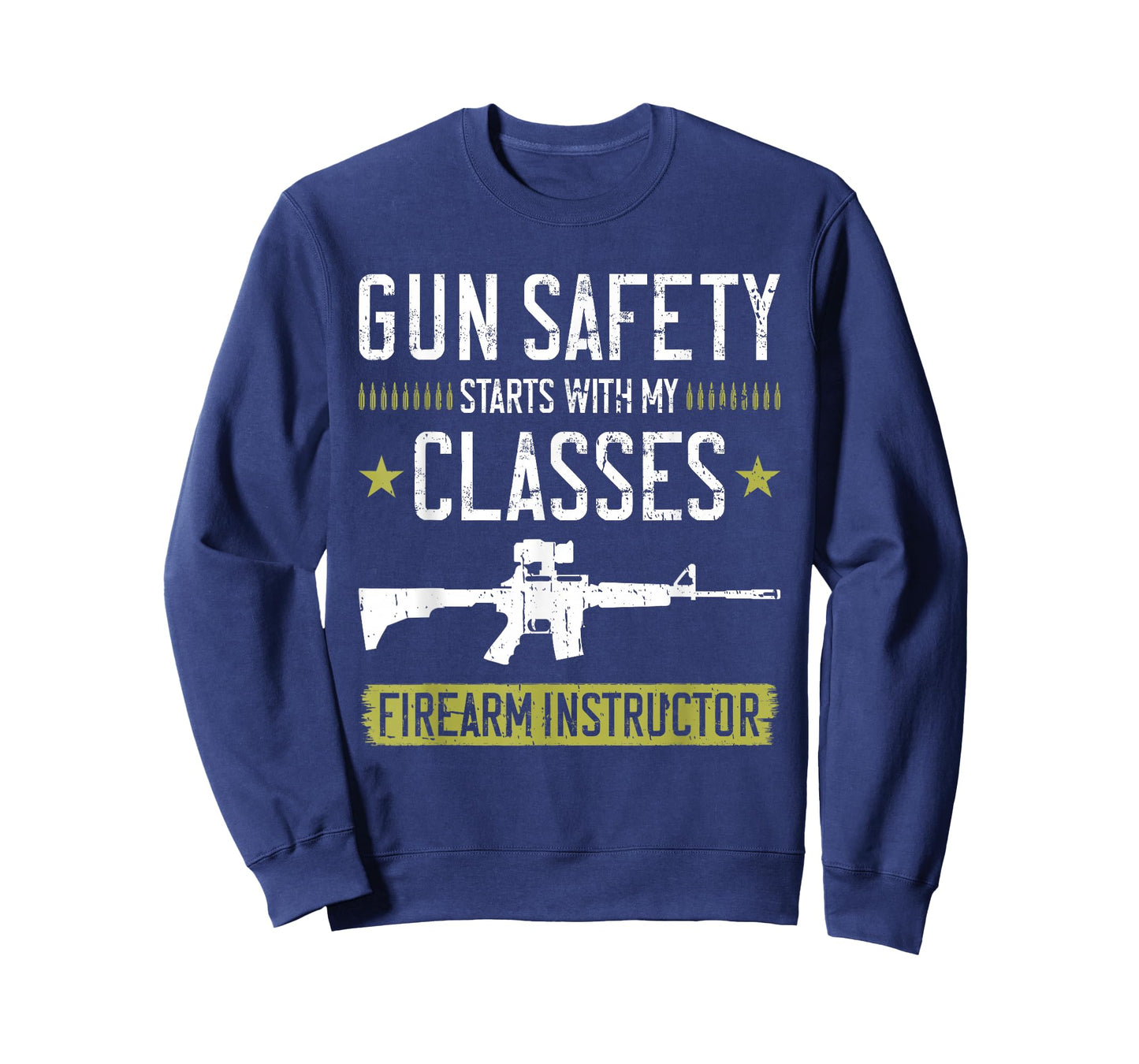 American Firearms Instructor Gun Range Safety Officer T-Shirt