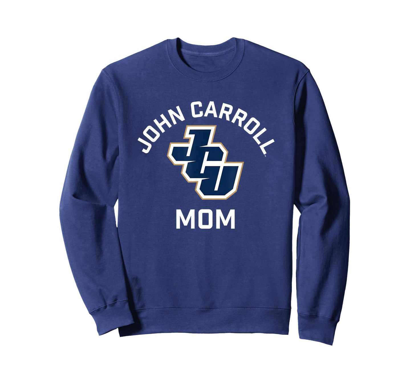 John Carroll University Blue Streaks Arched Mom T-Shirt