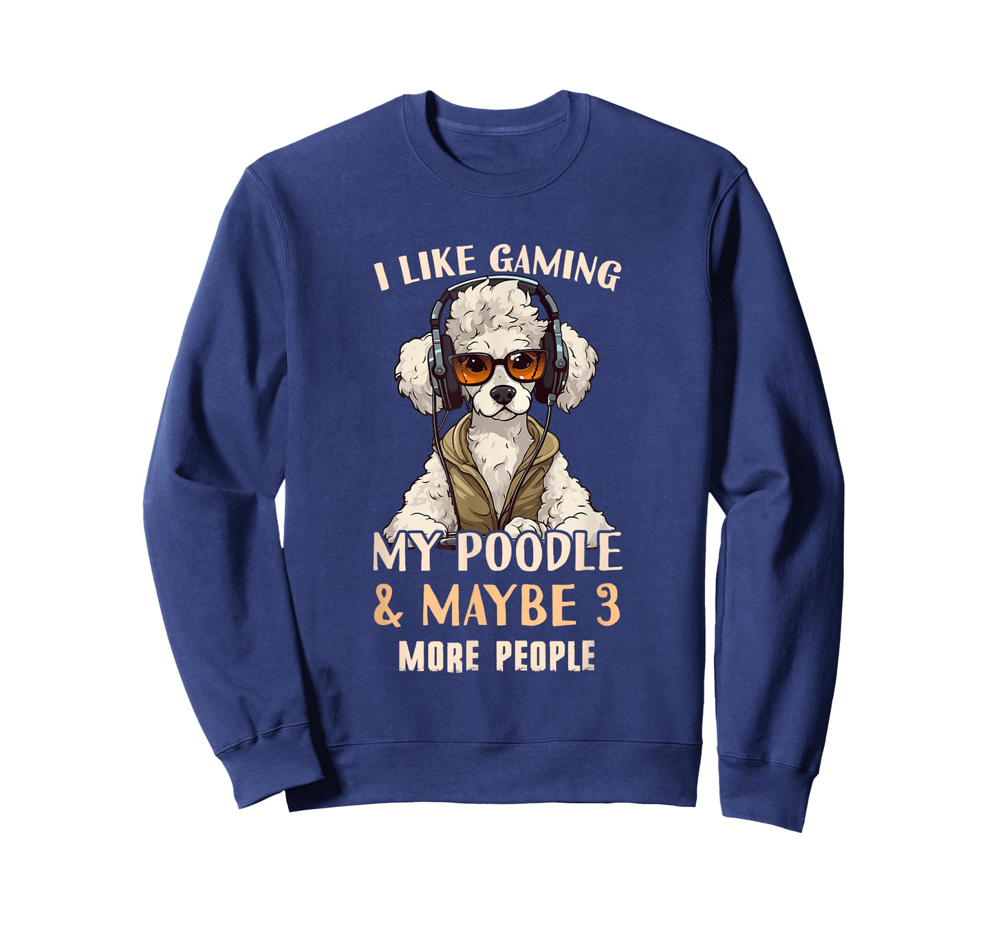 Poodle Dad - Poodle Gamer Outfit & Poodle Gaming T-Shirt