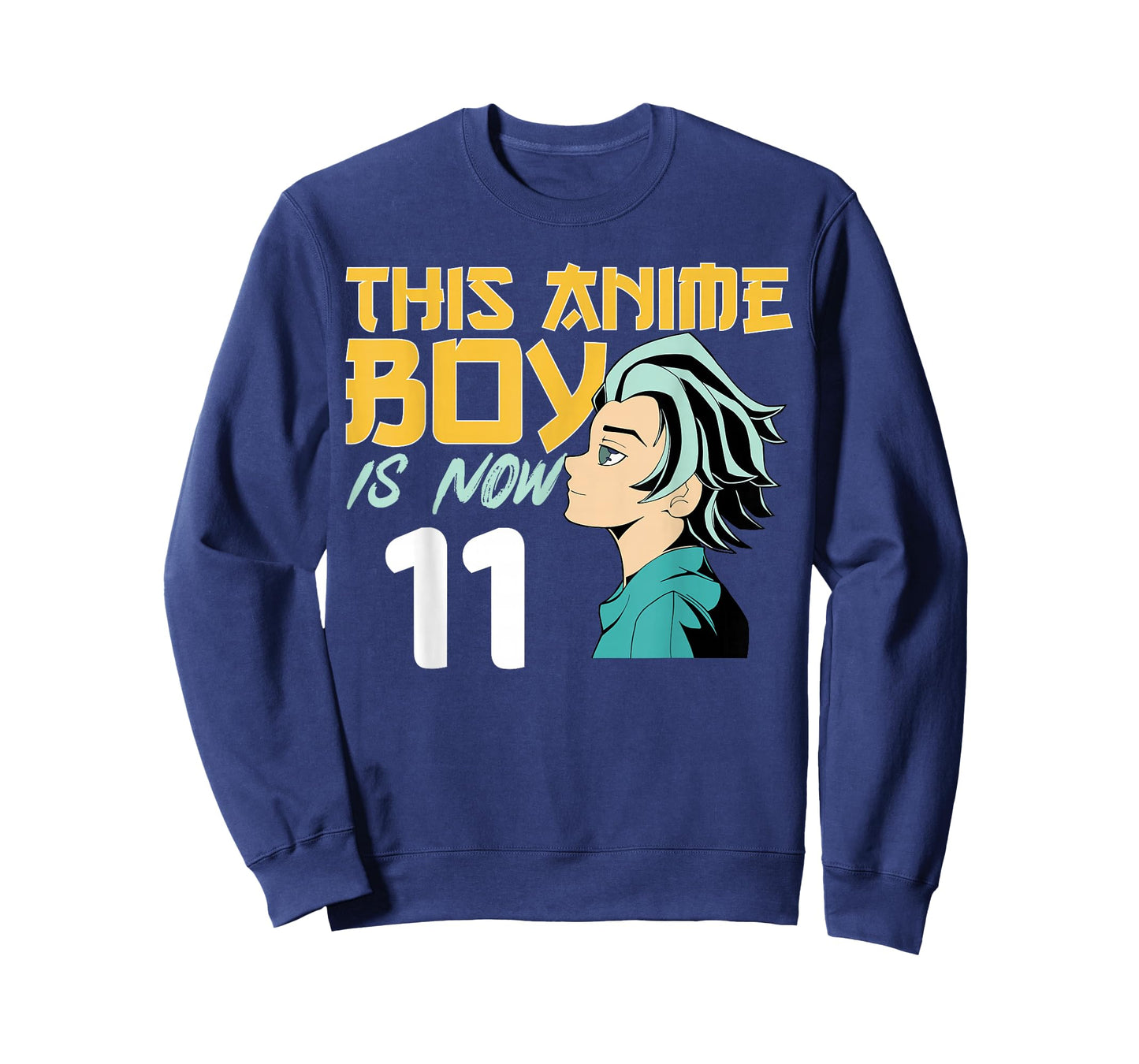 This Anime Boy Is Now 11 Years Old 11 th Birthday Boy T-Shirt