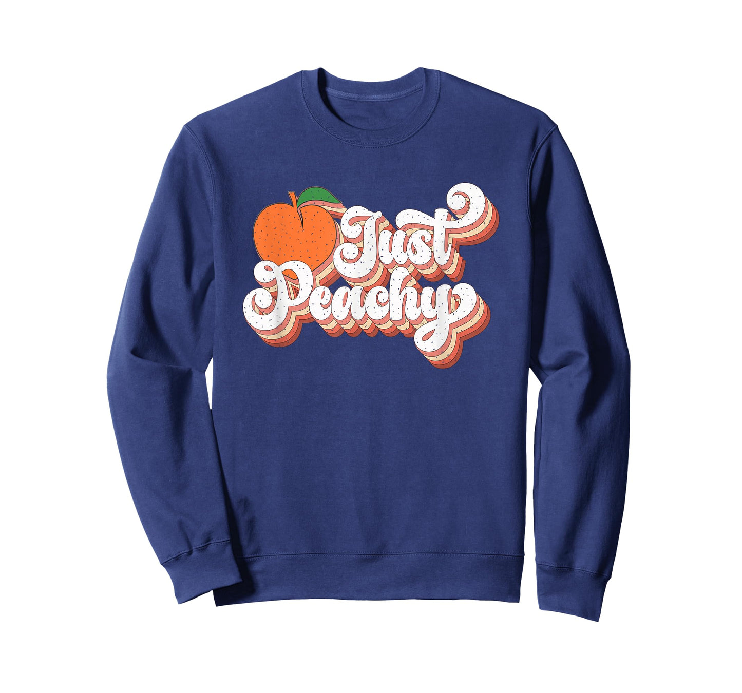 Just Peachy Retro Style Graphic T-Shirt
