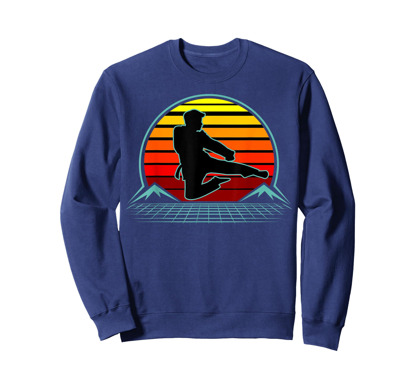 Taekwondo Tae Kwon Do Martial Art Student Teacher Silhouette Men Women Kids T-Shirt