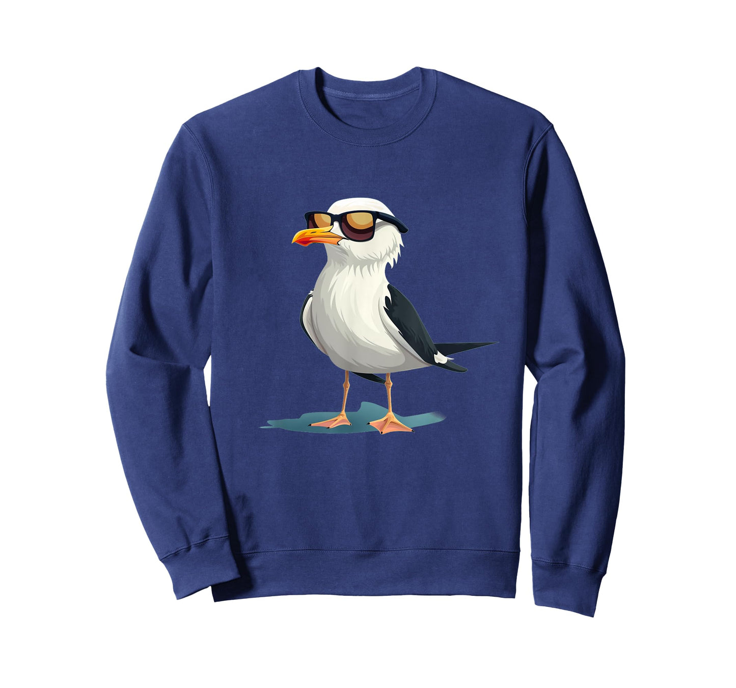 Seagull with Sunglasses Costume for Summer and Seabirds Men Women Kids T-Shirt