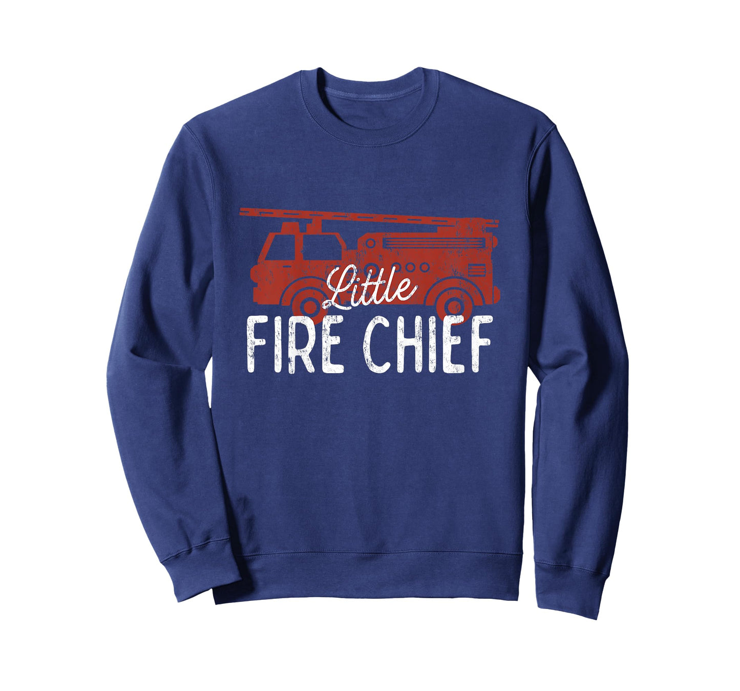 Kids Fireman Shirt Toddler Boys, Little Fire Chief Fire Truck T-Shirt