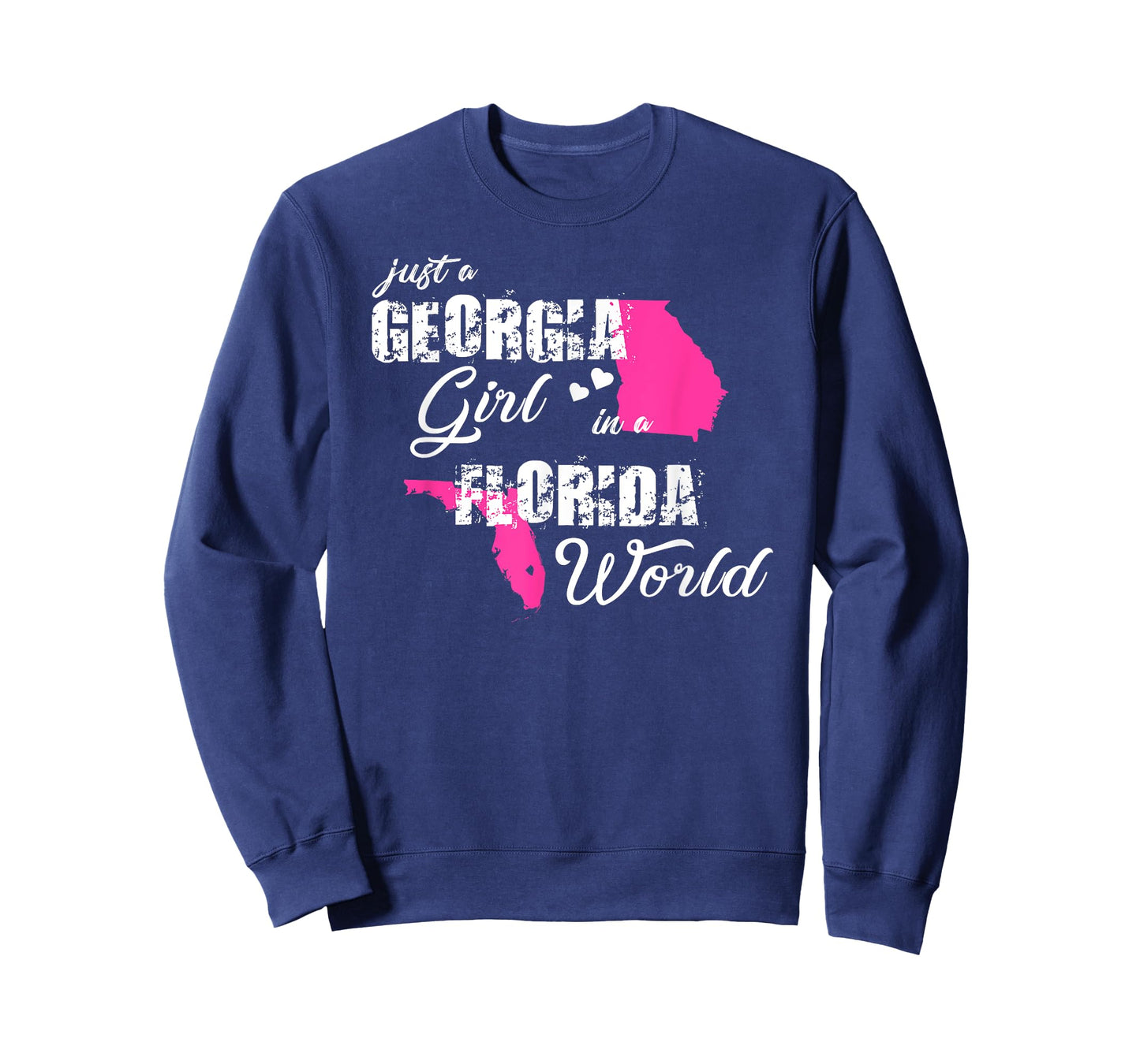Funny Georgia Shirts Just a Georgia girl in a Florida T-Shirt